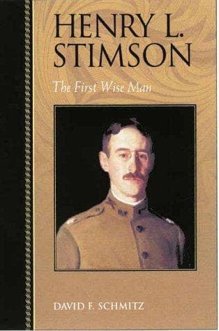 Cover of Henry L. Stimson by David F. Schmitz
