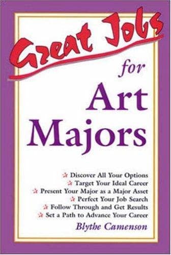 Cover of Great Jobs for Art Majors by Blythe Camenson