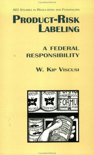 Cover of Product-risk labeling by W. Kip Viscusi