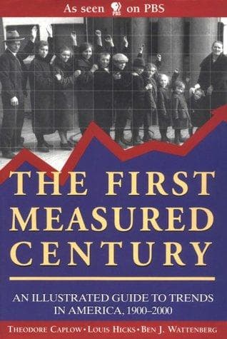 Cover of The First Measured Century by Theodore Caplow