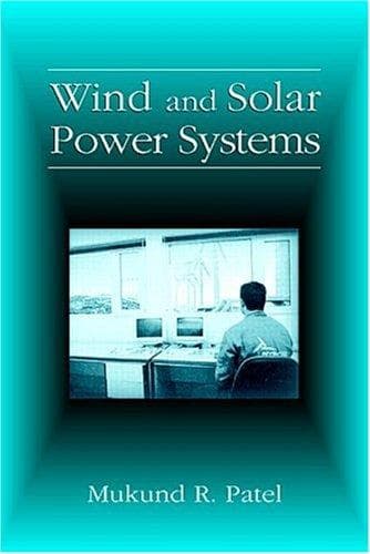 Cover of Wind and solar power systems by Mukund R. Patel