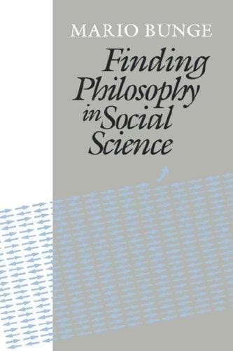Cover of Finding philosophy in social science by Mario Bunge
