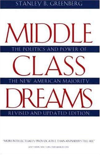 Cover of Middle class dreams by Stanley B. Greenberg