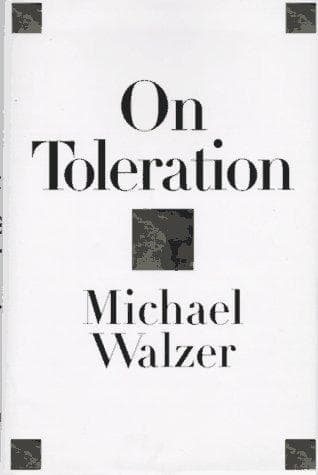 Cover of On toleration by Michael Walzer