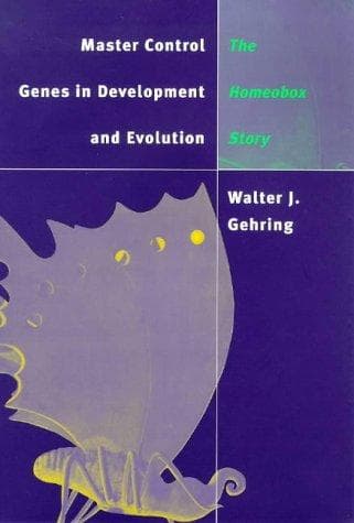 Cover of Master control genes in development and evolution by Walter J. Gehring