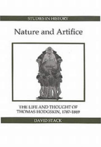 Cover of Nature and Artifice by David Stack