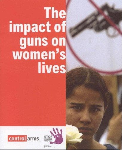 Cover of The Impact of Guns on Women's Lives by Amnesty International