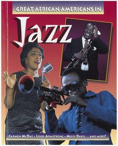 Cover of Great African Americans in jazz by Carlotta Hacker
