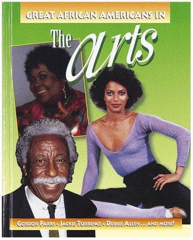 Cover of Great African Americans in the arts by Carlotta Hacker
