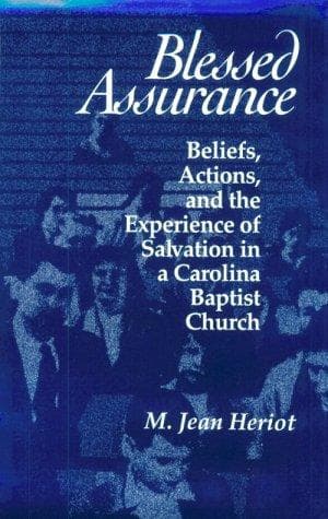 Cover of Blessed assurance by M. Jean Heriot