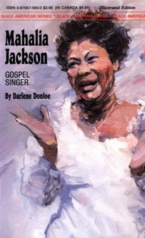 Cover of Mahalia Jackson by Darlene Donloe