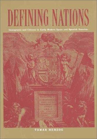 Cover of Defining Nations by Tamar Herzog