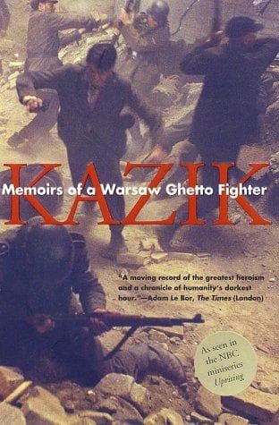 Cover of Memoirs of a Warsaw Ghetto fighter by Śimḥah Rotem