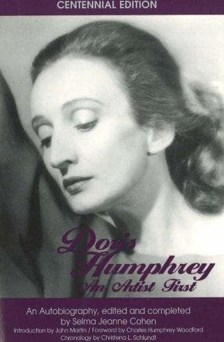 Cover of Doris Humphrey: an artist first by Doris Humphrey