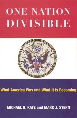 Cover of One nation divisible by Michael B. Katz