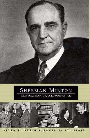 Cover of Sherman Minton by Linda C. Gugin