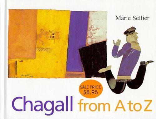 Cover of Chagall from A to Z by Marie Sellier