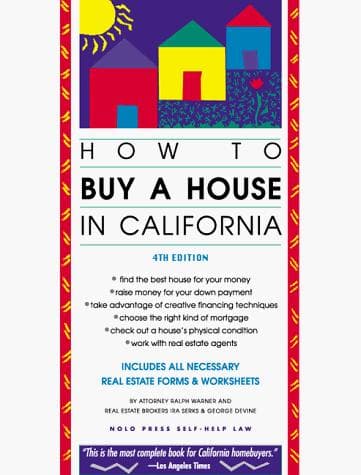 Cover of How to buy a house in California by Ralph E. Warner