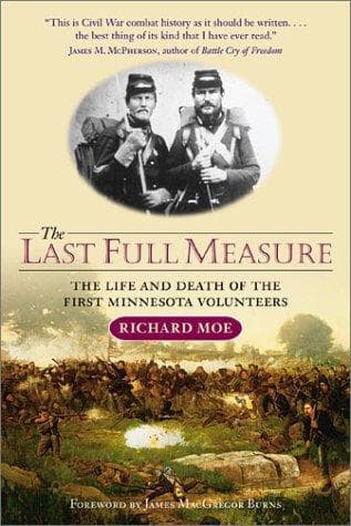 Cover of The last full measure by Richard Moe