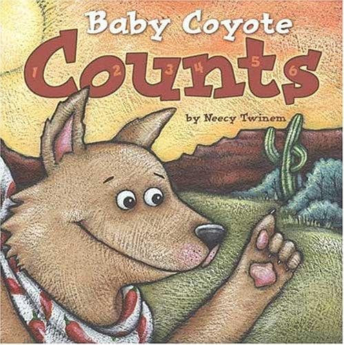 Cover of Baby Coyote counts by Neecy Twinem
