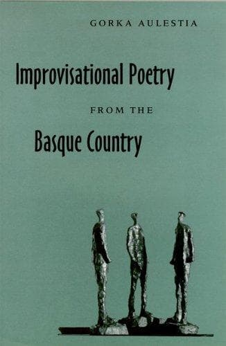 Cover of Improvisational poetry from the Basque country by Gorka Aulestia