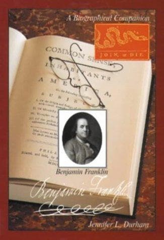 Cover of Benjamin Franklin, a biographical companion by Jennifer L. Durham