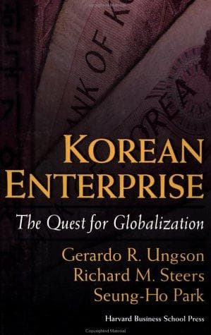 Cover of Korean enterprise by Gerardo R. Ungson
