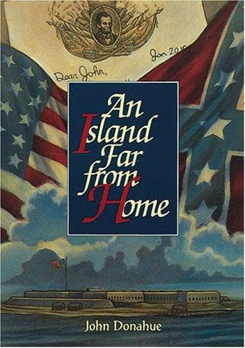 Cover of An island far from home by John Donahue