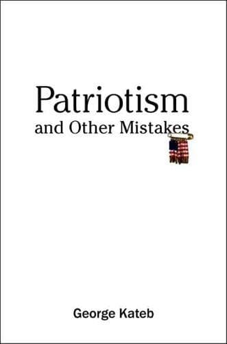Cover of Patriotism and Other Mistakes by George Kateb