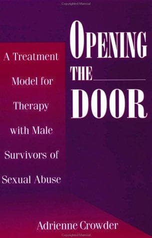 Cover of Opening the door by Adrienne Crowder