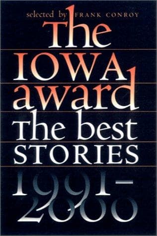 Cover of The Iowa Award by Frank Conroy