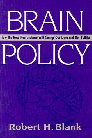 Cover of Brain policy by Robert H. Blank