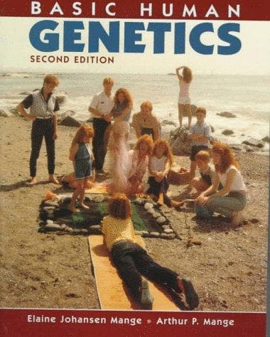 Cover of Basic human genetics by Elaine Johansen Mange