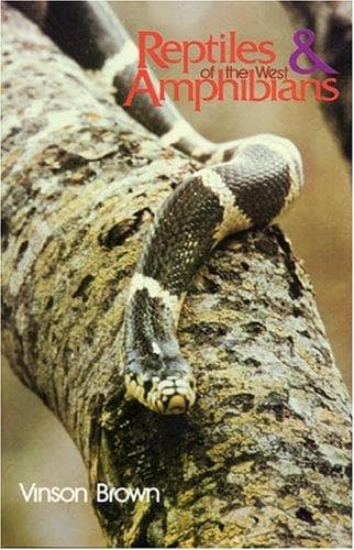 Cover of Reptiles & amphibians of the West by Vinson Brown