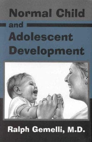 Cover of Normal child and adolescent development by Ralph J. Gemelli