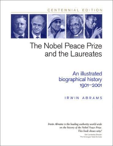 Cover of The Nobel Peace Prize and the laureates by Irwin Abrams