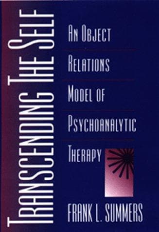 Cover of Transcending the self by Frank Summers