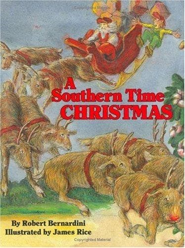 Cover of A southern time Christmas by Robert Bernardini