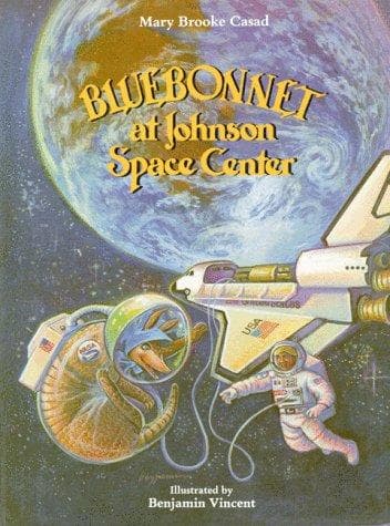 Cover of Bluebonnet at Johnson Space Center by Mary Brooke Casad