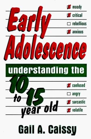 Cover of Early adolescence by Gail A. Caissy