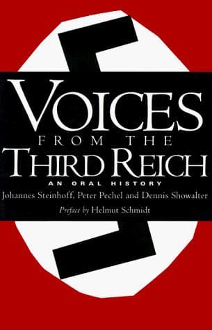 Cover of Voices from the Third Reich by Johannes Steinhoff
