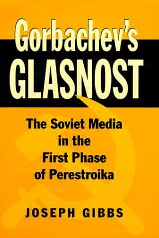 Cover of Gorbachev's glasnost by Gibbs, Joseph