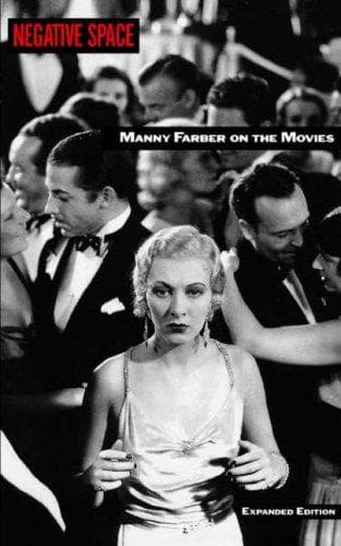 Cover of Negative space by Manny Farber