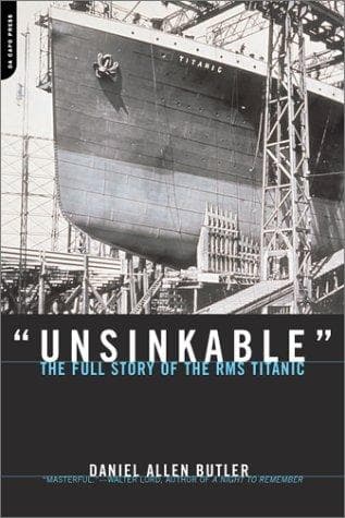 Cover of Unsinkable by Daniel Allen Butler