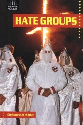 Cover of Hate groups by Deborah Able