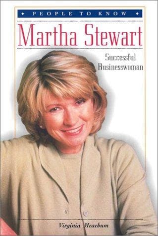 Cover of Martha Stewart by Virginia Meachum