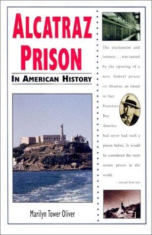 Cover of Alcatraz Prison in American history by Marilyn Tower Oliver