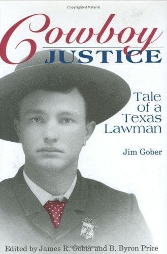Cover of Cowboy justice by Jim Gober