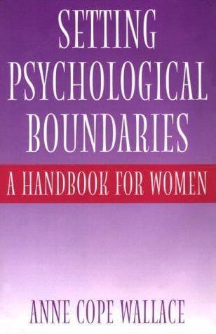 Cover of Setting psychological boundaries by Anne Cope Wallace