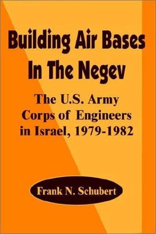 Cover of Building Air Bases in the Negev by Frank N. Schubert